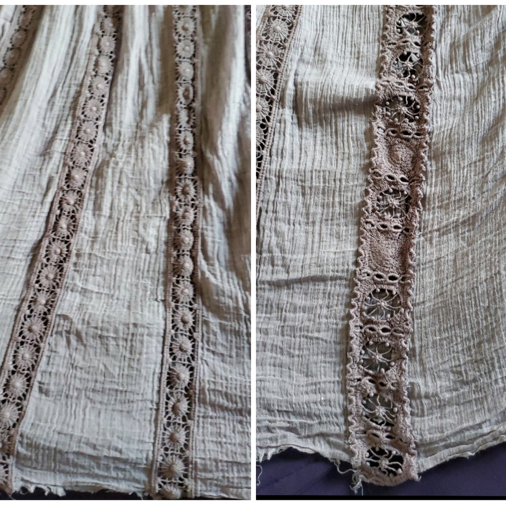 *SOLD* Free People Ribbon Corset Maxi Skirt - Picture 10 of 13